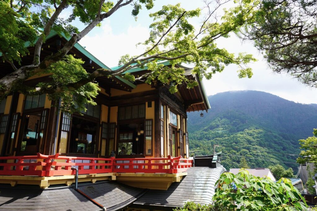 Classic Kikka-so building, the former Imperial Villa at Fujiya Hotel in Miyanoshita, Hakone